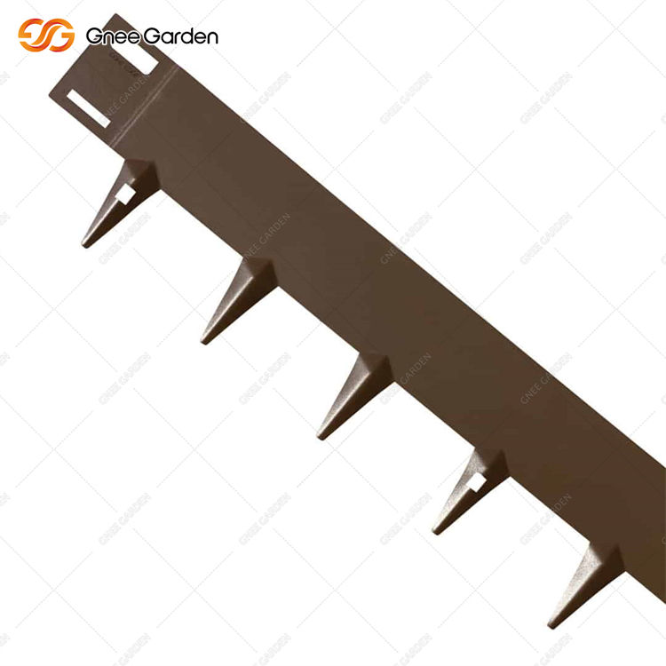 8-inch corten steel rusty landscape edging 6pcs