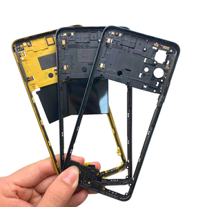 Điện Thoại Di Động Trung Khung Màn Hình Bezel Đối Với Xiaomi Redmi 13C A3 12 <span class=keywords><strong>4G</strong></span> LCD Hiển Thị Khung Thay Thế Phụ Tùng Với Bên Nút Phím - Product Image 1