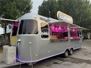 Remorque alimentaire OEM givrée, entièrement équipée, avec barbecue en acier inoxydable et four à pizza, pour la vente aux États-Unis et au Royaume-Uni - Product Image 5