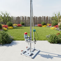 Vente directe usine – Nouvelle foreuse électrique verticale portative de 2,5 kW pour puits d'eau domestiques, 60 m, avec treuil
