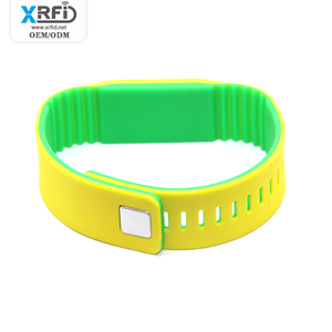 Hot bán iso14443 <span class=keywords><strong>NFC</strong></span> vé dây đeo cổ tay vòng đeo tay nhận dạng vòng đeo tay lập trình RFID dây đeo cổ tay cho công viên nước - Product Image 3
