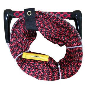 Bon marché, corde de ski nautique <span class=keywords><strong>wakeboard</strong></span> rouge et noir avec poignée en EVA - Product Image 1