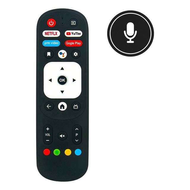 RM-C3287 Replace Voice Remote Control for JVC Smart Android TV 65PFL5504/F7 65PFL5704/F7 65PFL5604/F7 65PFL5766/F7 50PFL5766