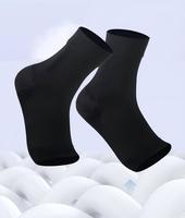 Chaussettes de compression d'été personnalisées avec logo pour hommes, nouvelle collection, marque privée, gel de silicone hydratant, soin des pieds, soutien de la cheville