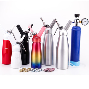 Galawhip Professional 0.95L Food Grade Dessert Cylinder Buses en acier sans crème pour une utilisation industrielle de gaz à haute pression - Product Image 5