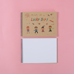 Quaderno da <span class=keywords><strong>Disegno</strong></span> A4 con Copertina Esterna Personalizzabile a Prova di Graffio, Libro a Spirale per Lezioni di <span class=keywords><strong>Disegno</strong></span> per Bambini - Product Image 3
