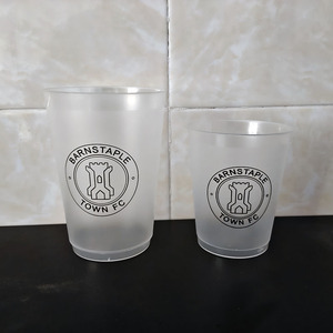 Custom <strong>Reusable</strong> Frosted Stadium Juice Plastic <strong>Cups</strong> for Wedding Party - Product Image 6
