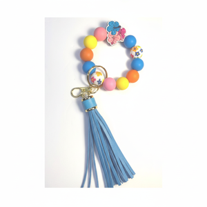 Llavero de piedra cónica, llavero de cuentas de piedras preciosas de cristal curativo, llavero de cristal, accesorio de bolsa, regalo para mamá/amigo-YF2212 - Product Image 1