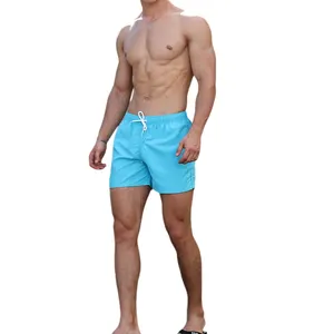 2024 popular Wholesale plus size men's casual solid beach short pants