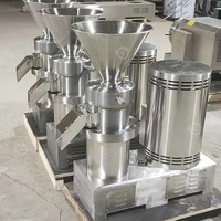 Prijs Shea Process Zuid-Afrika kleine maalmachine sesam tahini noten pindakaas maak colloïdmolen machine