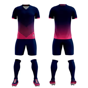 Maillots de foot personnalisés, nouveaux uniformes d'entraînement à manches courtes, jersey de football imprimé, respirant, séchage rapide, équipement de foot pour hommes, vêtements de foot haut de gamme - Product Image 6