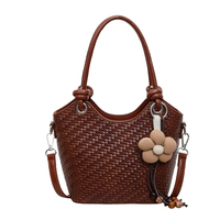 Sac à bandoulière en lin pour femmes, minimaliste, élégant, avec fermeture éclair, multi-poches, sangle réglable, léger, décontracté, pour usage quotidien