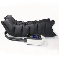 Masseur de jambes à compression d'air portable VU à 6 chambres, haute qualité, utilisation domestique, fonctionnement facile, bottes de drainage lymphatique pour la récupération