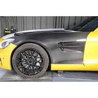 Ailes et garnitures de spoiler en fibre de carbone sèche modifiées sur mesure de haute qualité, état neuf, pour Mercedes AMG GT GTR Style, pièces automobiles