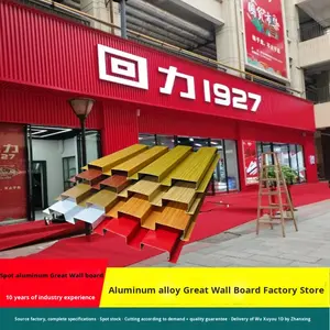 Panneau de revêtement mural moderne en aluminium imperméable et ignifuge à faible entretien, étanche à l'humidité, garantie de 5 ans pour les commerces - Product Image 2