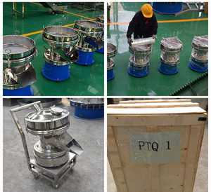 Nước ép trái cây sàng --- xianchen Vibro tách và lọc động cơ duy nhất cung cấp chế biến thực phẩm Thông tư dọc rung động cơ - Product Image 6