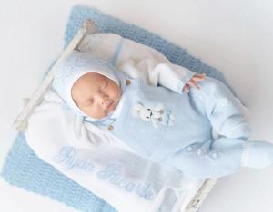 Kaiyue OEM/ODM Set maglione <span class=keywords><strong>neonato</strong></span> lavorato a maglia Primera Puesta abbigliamento in maglia bambino modello coniglietto pagliaccetto lavorato a maglia - Product Image 5