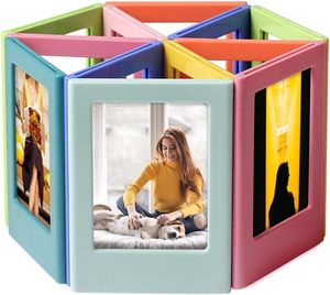 Mini aimants de réfrigérateur 3,5 * 2,5 pouces, cadre photo magnétique, aimant de réfrigérateur pour Polaroid <span class=keywords><strong>Fujifilm</strong></span> Instax - Product Image 4