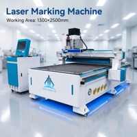 Machine de gravure laser à fibre 1325 1530 grand format pour la décoration murale de salle de bain avec JPT EZCAD GZTECH Mopa