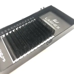 Lông Mi Nối Dài Fan Lông Mi Dễ Dàng Fanning Lashes Gói Riêng L M U Curl Hàn Quốc PBT Lash Extensions