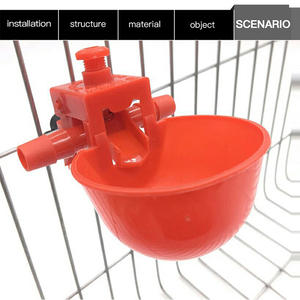 Pollame Fattoria Degli Animali Forniture Galline di Quaglia Uccelli Pollame Bere Ciotole di Acqua Pollo Pollame Waterer - Product Image 6