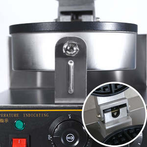 Mini máquina para hacer gofres belga eléctrica profesional, máquina para hacer gofres Redonda al por mayor, máquina para hacer gofres comercial - Product Image 6