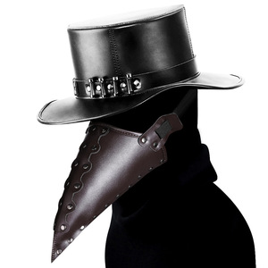 Máscara Steampunk <span class=keywords><strong>de</strong></span> Doctor <span class=keywords><strong>de</strong></span> <span class=keywords><strong>la</strong></span> <span class=keywords><strong>Peste</strong></span> con Pico <span class=keywords><strong>de</strong></span> Pájaro, Estilo Gótico Vintage, Impresión por Transferencia <span class=keywords><strong>de</strong></span> Calor para las Cuatro Estaciones, Máscara para Ojos para Cosplay <span class=keywords><strong>de</strong></span> Halloween y Fiestas - Product Image 6