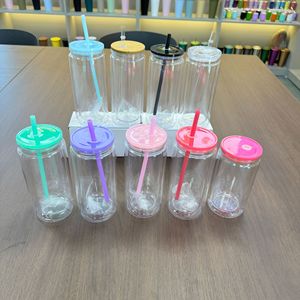 snowglobe tumbler DIY with glitter and custom stickers snowglobe tumbler clear pre drilled - Product Image 3