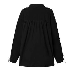 MDEC-012 de <span class=keywords><strong>chemise</strong></span> Renaissance gothique médiévale en <span class=keywords><strong>lin</strong></span> pour homme Halloween - Product Image 2