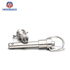 Hm232 chất lượng tốt nút thép không gỉ xử lý bước bóng khóa phát hành nhanh chóng <span class=keywords><strong>pin</strong></span> với Vòng - Product Image 2