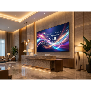Écran LED COB à pas fin P1.25 P1.5 P1.8 P2.5 à haute résolution grise pour intérieur 4K, idéal pour salles d'exposition de luxe et réceptions - Product Image 1