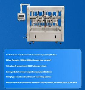 TEBAK Macchina Riempitrice Automatica a Doppia, Quattro, Sei, Otto Teste con Sistema di Inseguimento Completamente Automatico - Product Image 2