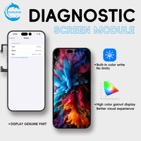 Pantalla Móvil STAROZON de Calidad Premium para iPhone 15 Plus Pro Max Sin Trasplante de IC, Pantalla OLED SOFT de Diagnóstico