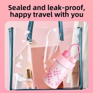 Tazza isolata Dual-Drink con manico portatile <span class=keywords><strong>Design</strong></span> creativo Logo colorato bottiglia d'<span class=keywords><strong>acqua</strong></span> per la scuola per viaggi e <span class=keywords><strong>acqua</strong></span> bollente - Product Image 5