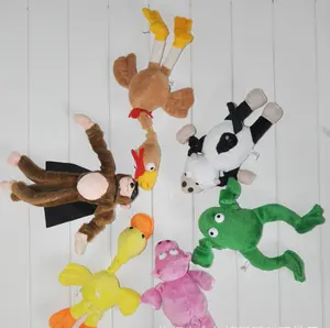Wholesale Flying Howler Monkeys With Sound Promotional Gifts LOGO Printing Stuffed Plush Monkey Toy