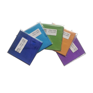 10*10cm 100 miếng dập nổi 1 Giá Tốt 12 micron giấy nhôm bọc giấy sô cô la - Product Image 4