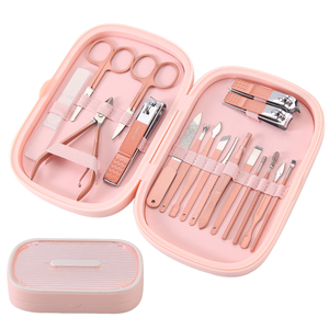 18pcs Infant Stainless Steel Nail Clippers Kit Manicure <b>Set</b> Professional Portable Classic Luxury Nail Care Grooming <b>Tools</b> - Product Image 1