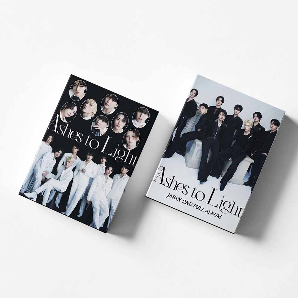 55Pcs/Set Kpop ATEEZ Ashes to Light Japan Album Concept Photocard