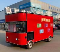 Nouveau Design Kiosque de Nourriture Voiture Mobile Camion à Café Fourgon de Nourriture Grande Boulangerie Bus Hot Dog Chariot à Crème Glacée Camion de Nourriture à Essence Vintage