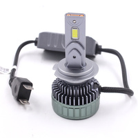 Nouvelles ampoules LED H4 H7 H11 9005 HB3 pour phares de moto, 260W 50000Lm 3000K 6000K Blanc 9003/H4, phares antibrouillard