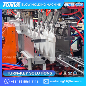 Máquina de moldeo por soplado de extrusión de botellas de plástico hárpicas para limpiador de inodoros TONVA - Product Image 3