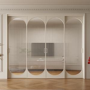 Vetro <span class=keywords><strong>trasparente</strong></span> personalizzato in lega di alluminio francese <span class=keywords><strong>porta</strong></span> scorrevole <span class=keywords><strong>porta</strong></span> scorrevole balcone <span class=keywords><strong>cucina</strong></span> <span class=keywords><strong>porta</strong></span> scorrevole bianco - Product Image 4