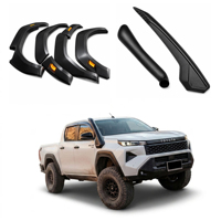 Nouvel Arrivage : Accessoires pour Toyota Hilux Travo Series 2025+ – Snorkel 4x4 avec éclairage et kit d'extensions d'ailes