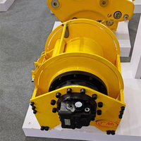 Nouveau design professionnel Treuil à câble en acier 3T pour levage de matériaux en hauteur sur chantier, avec tambour de levage et câble en acier de 100M