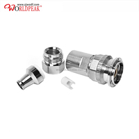 Conectores macho Twinaxial y Triaxial de fábrica, soldadura macho TNC para cable RF coaxial RG316 de fábrica, a escala 1, 2, 1, 2, 1, 2, 2