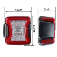 Accessoires de voiture LUMA 4x4, feux arrière noirs et propres pour Jeep Wrangler JL 2018+