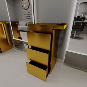 Beauty Professional Portable Stainless Steel Barber Shop Salon Trolley <b>Cabinet</b> Hairdressing <b>Tool</b> <b>Cabinet</b> for Sale - Product Image 6