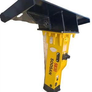 หัวเจาะไฮดรอลิกแบบกล่อง รุ่น Sb 30 พร้อมอุปกรณ์ต่อพ่วงสำหรับรถตักล้อยาง ขนาด 2.5-4.5 ตัน สำหรับเครื่องยนต์และมอเตอร์ของรถตัก - Product Image 1