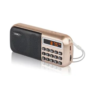Sıcak satış yüksek kaliteli alıcı masaüstü radyo kapalı çok bantlı kısa dalga FM radyo