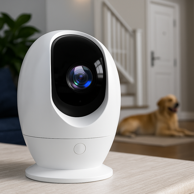2MP CMOS Night Vision Tuya Alarm Security Surveillance Network Camera with Cloud Storage Smart Home Indoor WiFi